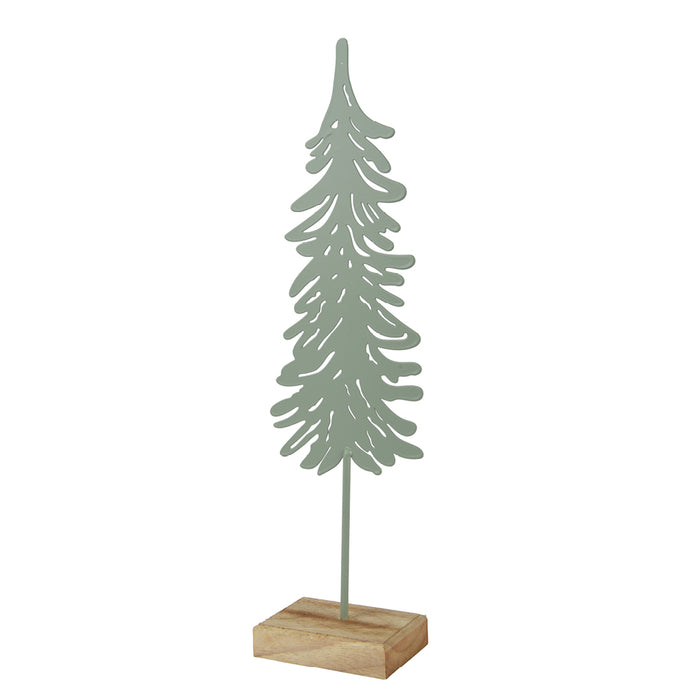 Kaemingk Light Green Iron Tree (37cm)