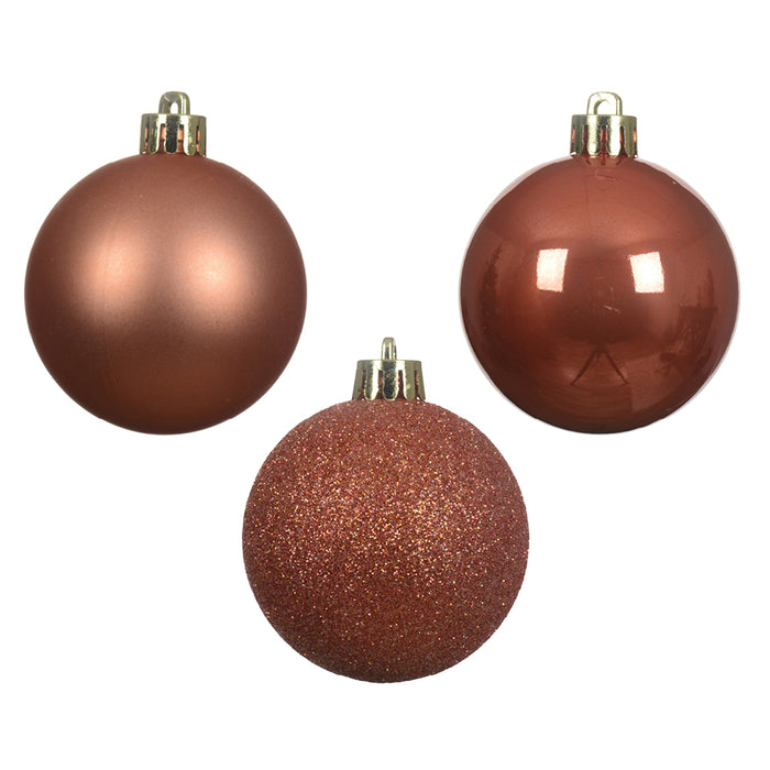 Kaemingk Spiced Pumpkin Shatterproof Baubles (3cm)