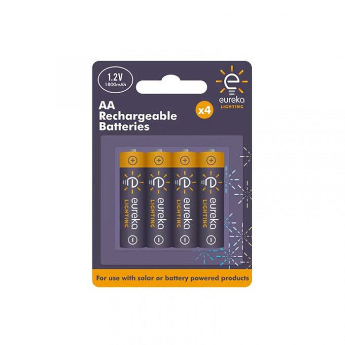 Eureka Rechargeable AA Batteries (4 pack)