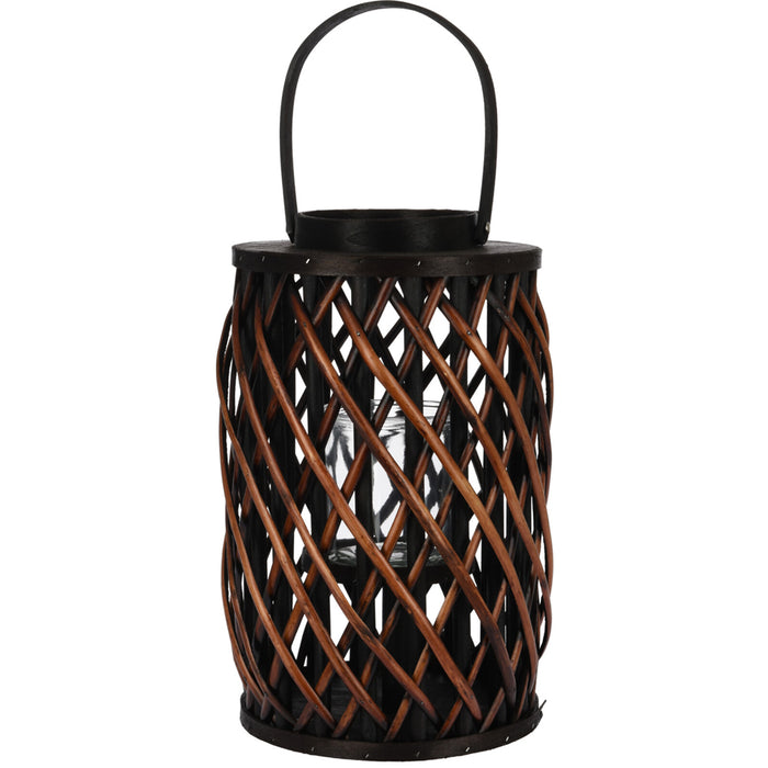 Koopman Willow Brown Lantern (40cm)