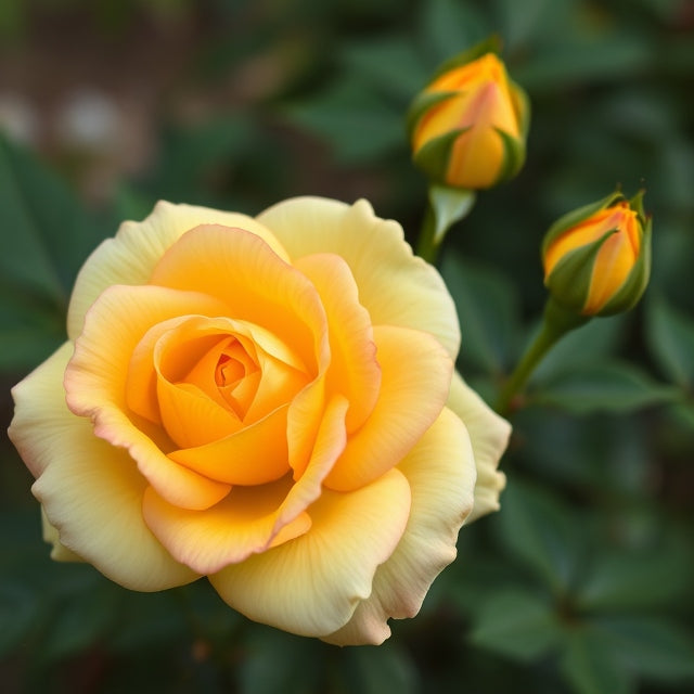 Standard Rose - Peer Gynt Yellow