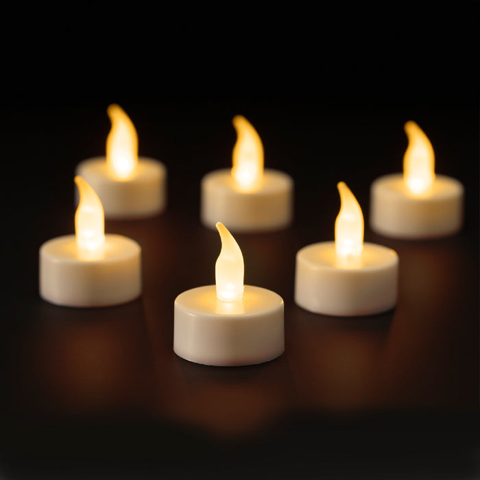 Kaemingk Led White Plastic Fire Tealight