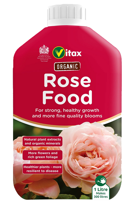 Vitax Organic Liquid Rose Food 1Ltr