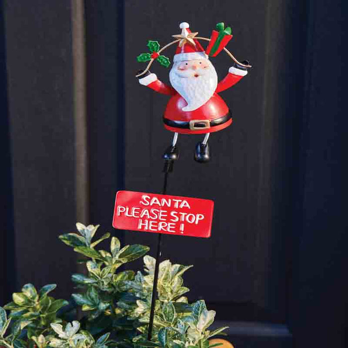 Smart Garden Santa Claus Stake