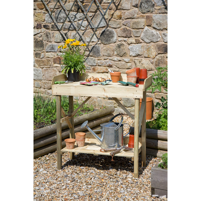 Zest Economy Potting Table (Brown)