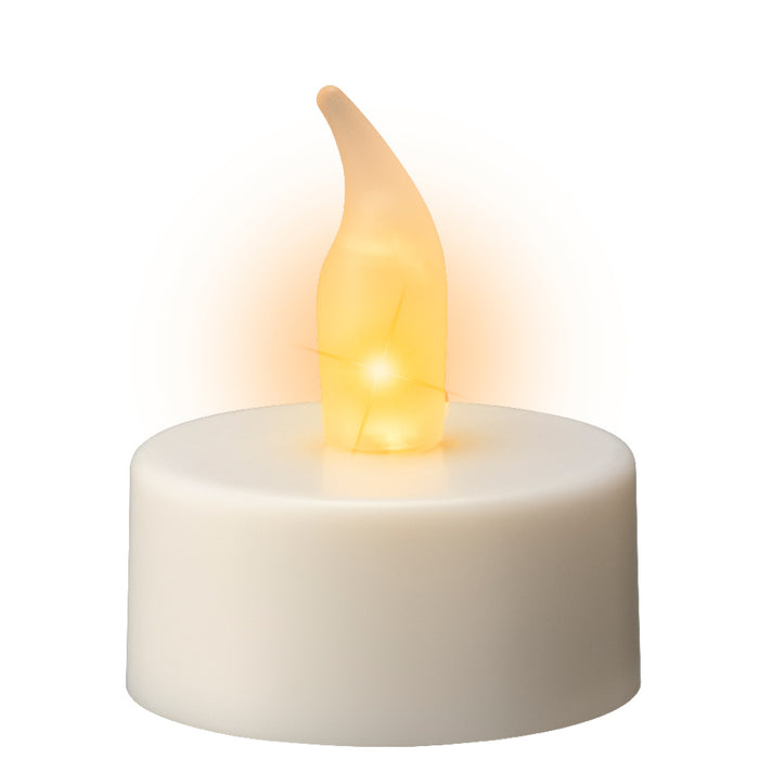 Kaemingk Led White Plastic Fire Tealight