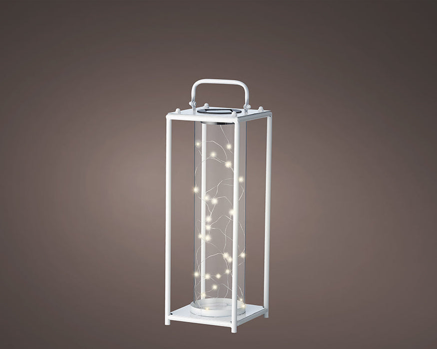 Kaemingk Virtus Solar Lantern Iron H42Cm