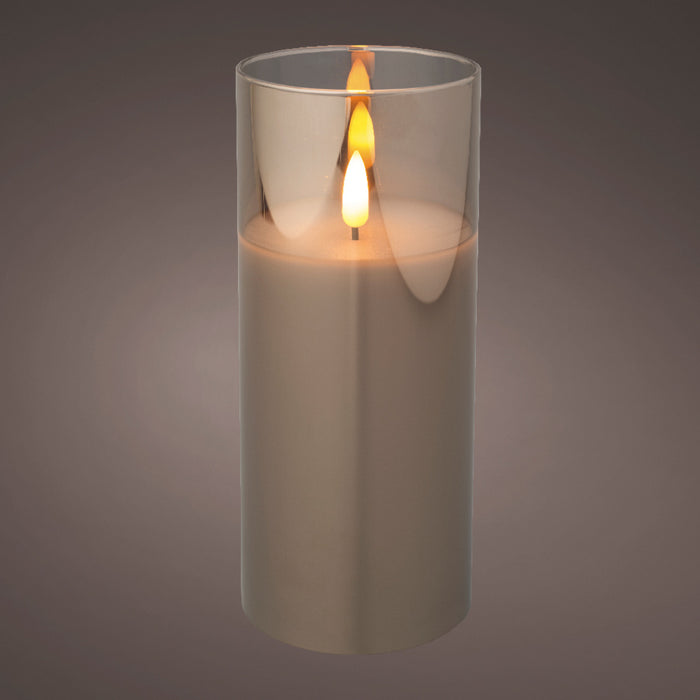 Kaemingk Led Cylinder Candle Wick (17.5cm)