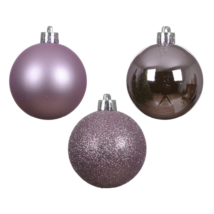 Kaemingk Lilac Breeze Shatterproof Baubles (3cm)