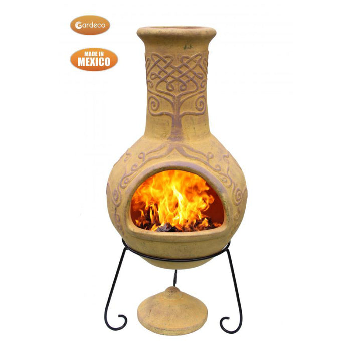 Gardeco Derwyn The Tree Mexican Chimenea