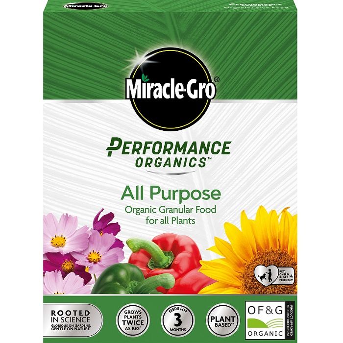 Miracle-Gro Performance Organics All Purpose Granular Plant Food 1kg