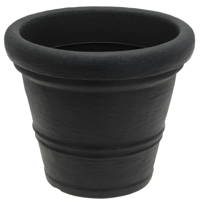 Kopenhagen Flower Pot Antracite Round