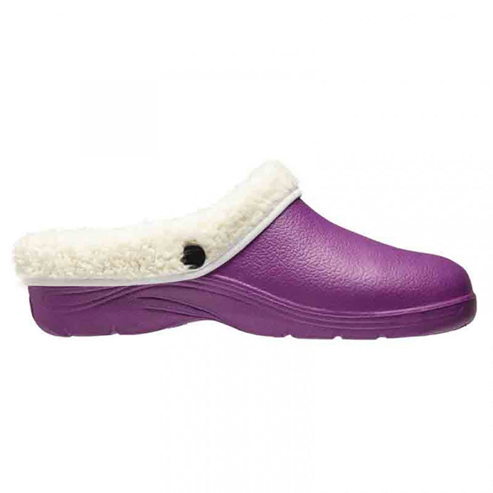 Briers Comfi Fleece Clog – Lilac UK 4 / EU 36