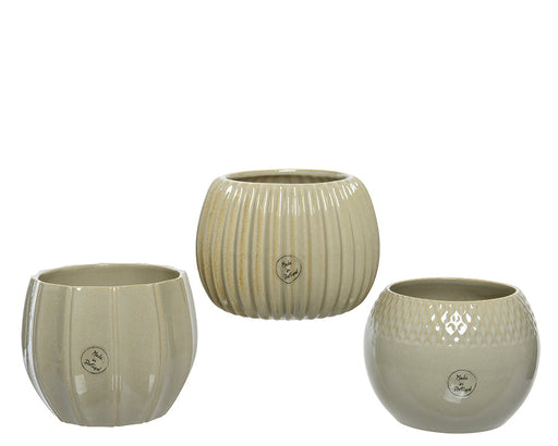 Kaemingk-Stoneware-Planter-3-Assorted-Colours